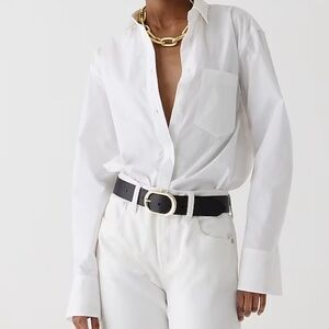J crew Garçon classic shirt in cotton poplin